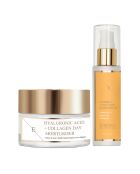 Vitamin C Elixir Serum + Hyaluronzuur Dagcreme Set - 2 stuks