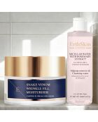 Set acqua micellare al rosmarino + crema idratante antirughe al veleno di serpente - 2 pezzi