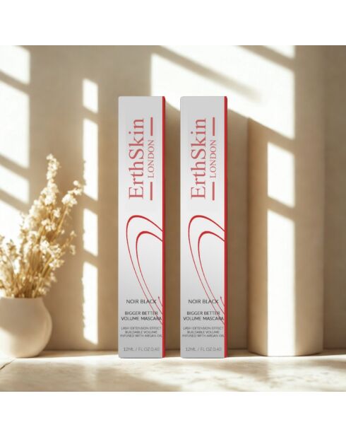 2 máscaras Better Volume, 2 x 12 ml