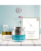 Set Kollagen-Nachtcreme + Anti-Aging-Augenkonturcreme + Augenkonturpflaster - 3 Stück