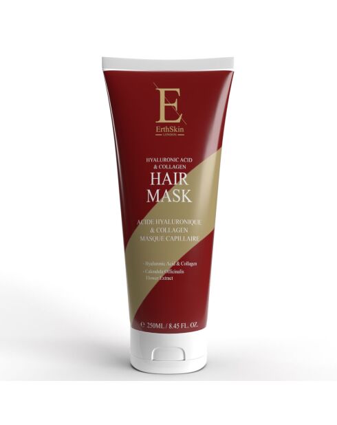 Mascarilla capilar con ácido hialurónico y colágeno 250ml