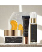 24k Gold Set Anti-Falten-Elixier-Serum, Nachtcreme, Augenkonturcreme, Kollagenpflaster, 4 Stück