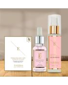 EGF Cell Effect Serum Set + Pink Radiance Face Oil + pinke Hydrogel-Augenklappen - 3 Stück