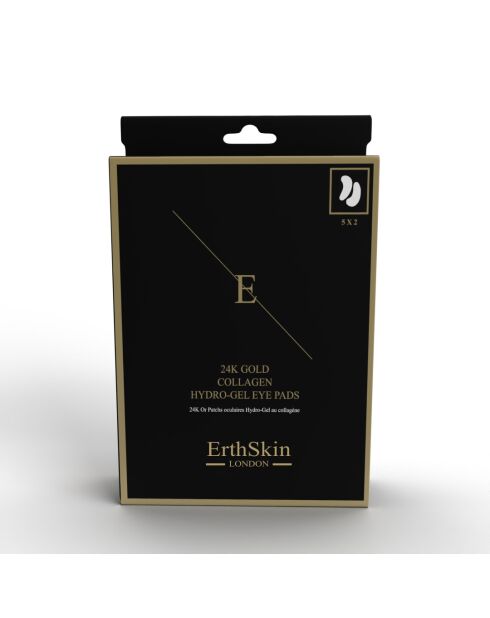 Collageen en 24-karaats gouden oogcontourpleisters - 5 paar