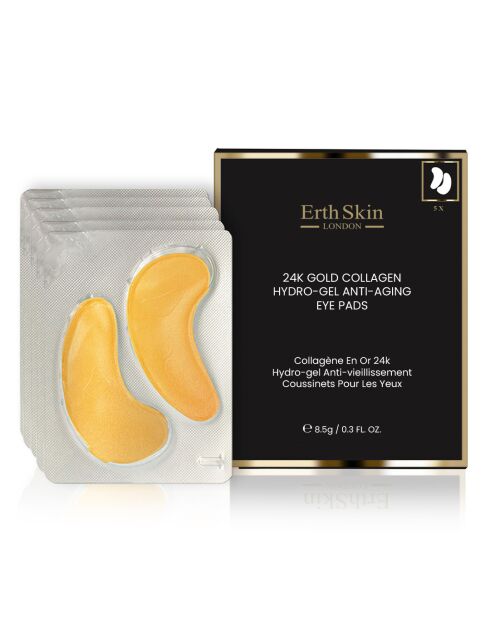 Collageen en 24-karaats gouden oogcontourpleisters - 5 paar