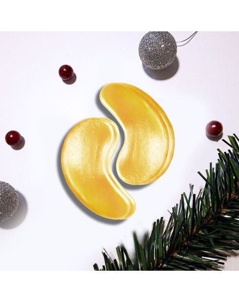 Collageen en 24-karaats gouden oogcontourpleisters - 5 paar