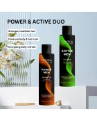 Shampoo Power Men 300 ml + gel 2 in 1 Active Men 300 ml