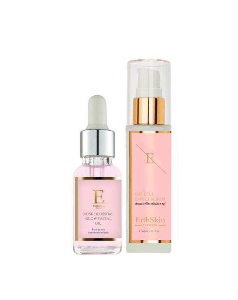 EGF Cellular Effect Serum 60 ml + Pink Radiance Gesichtsöl 30 ml