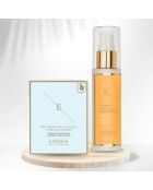 Vitamin C+Kollagen-Elixier-Serum 60 ml, Hyaluronsäure und Kollagen-Hydrogel-Pflaster für die Augenkontur (5 x 2)