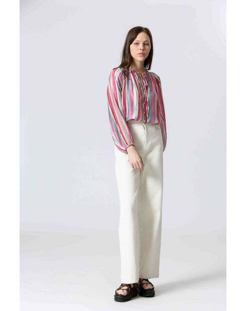 61099020 Camicia multicolor