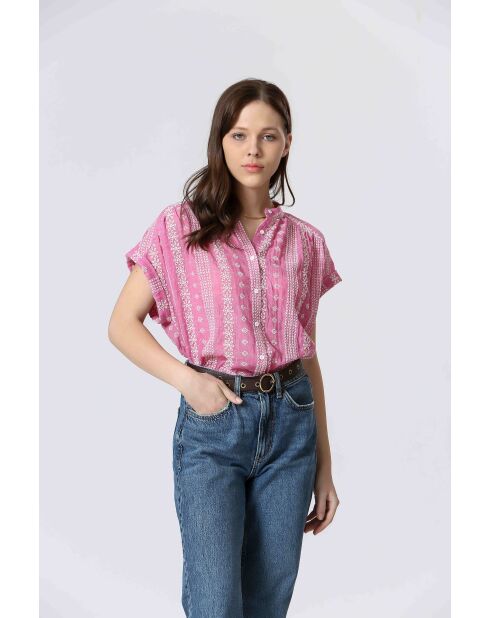 61099020 Camicia rosa