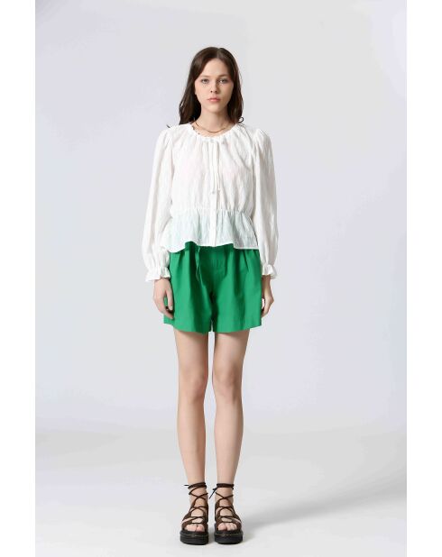 61099020 Camicia crema