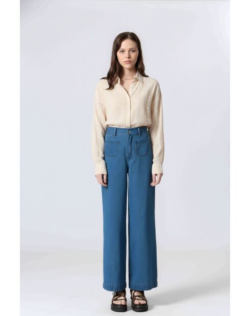 61099020 Camicia crema