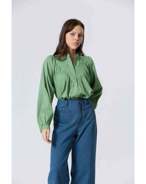 61099020 Camicia verde