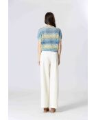 Top in maglia 61099020 Blue