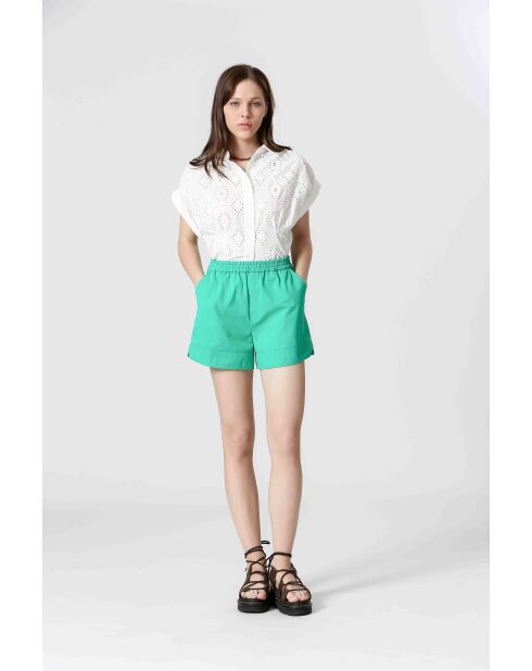 61099020 Camicia crema