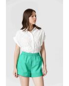 61099020 Camicia crema