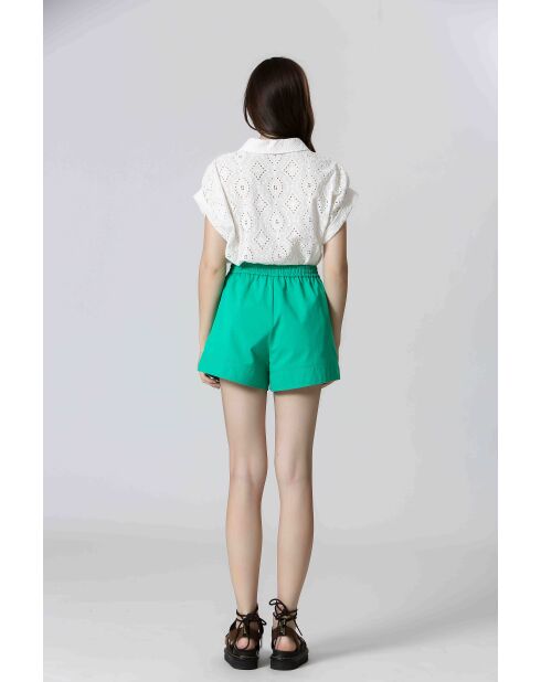 61099020 Camicia crema