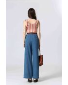 Top in maglia 61099020 Rosso