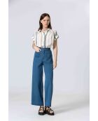 61099020 Crèmekleurig hemd