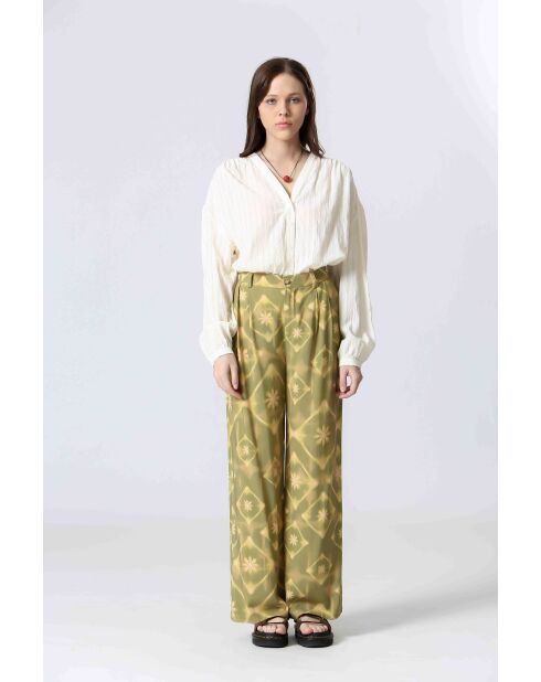 61099020 Camicia crema