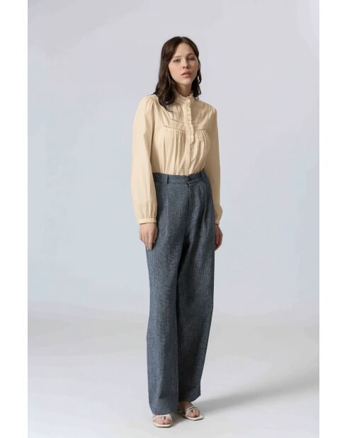 61099020 Camicia crema