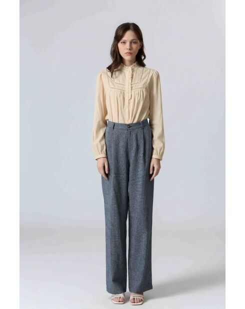 61099020 Camicia crema