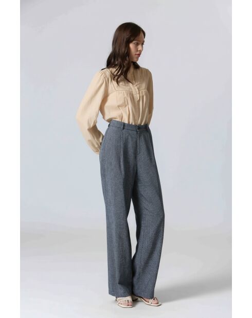 61099020 Camicia crema