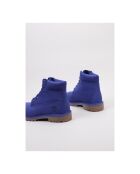 Paarse waterdichte premium leren laarzen