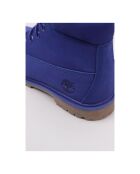 Paarse waterdichte premium leren laarzen