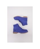 Paarse waterdichte premium leren laarzen