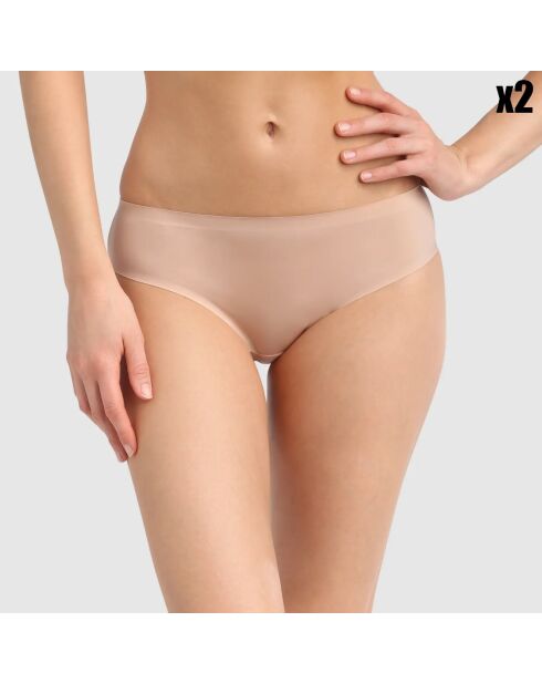 2 Culottes Invisifree beiges