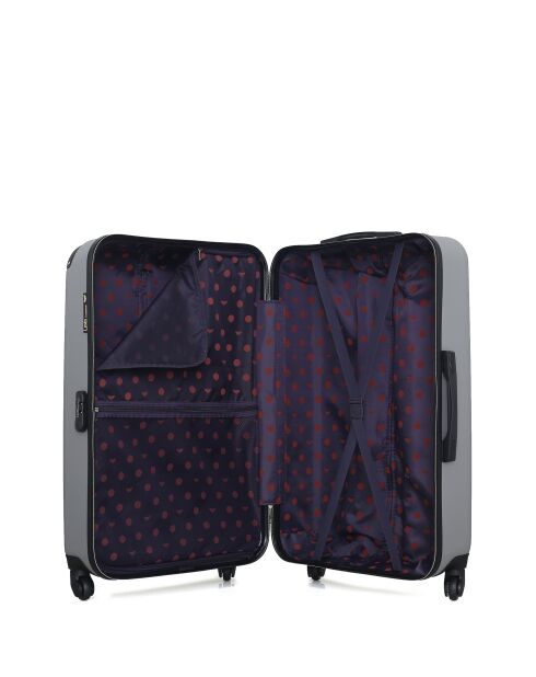 4 Koffer für einen längeren Aufenthalt, mittlere Aufenthaltsdauer, Kabine und Kabine XXS Hamburg-C 75/65/55/46 cm grau