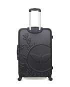3 Koffer für Langzeitaufenthalte, Kabine und Kabine XXS Nais 75/65/46 cm schwarz