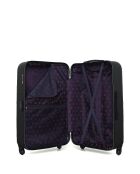 3 Koffer für Langzeitaufenthalte, Kabine und Kabine XXS Nais 75/65/46 cm schwarz