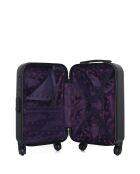 Kabinenkoffer 4 Einzelräder & Vanity Francette-H 50/30 cm dunkelgrau