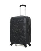 3 Valises moyen séjour, cabine et cabine XXS Nais 65/55/46 cm noires