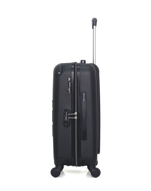 Valise cabine & Vanity Hambourg 55/30 cm noirs