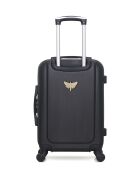 Valise cabine & Vanity Hambourg 55/30 cm noirs