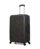 2 Valises long séjour et cabine Eleonor 75/55 cm gris foncé