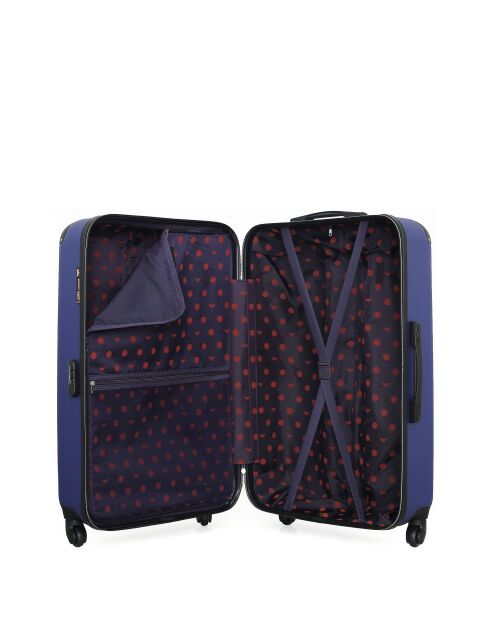 3 Valises long séjour, moyen séjour et cabine Marianne 75/65/55 cm marine