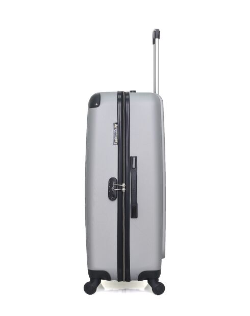 3 Valises long séjour, moyen séjour et cabine Hambourg 75/65/55 cm grises