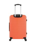 Valise Moyen Séjour 4 roues simples Munich corail