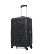 2 valigie da cabina XXS Nais nere da 65/46 cm
