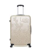 3 Valises long séjour, moyen séjour et cabine XXS Nais 75/65/46 cm beiges