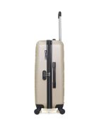 2 Valises moyen séjour et cabine XXS Nais 65/46 cm beiges