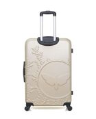 3 koffers voor lang verblijf, cabine en cabine XXS Nais 75/65/46 cm beige