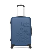 2 Valises moyen séjour, cabine & Vanity Eleonor 65/55/30 cm marine