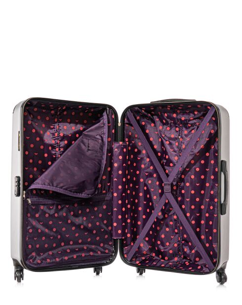 2 XXS Marianne 75/46 cm graue Aufenthalts- und Handgepäckkoffer