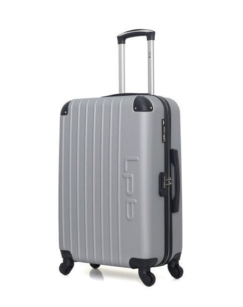 Valise moyen séjour & Vanity Hambourg 65/30 cm gris